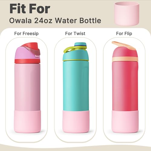 Silicone Protective Boot for Owala 24/32/40 oz Water Bottles