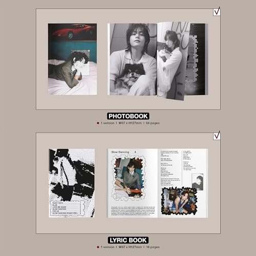 HYBE WEVERSE Album V Edition with Box, Photobook, Photocards & QR Card