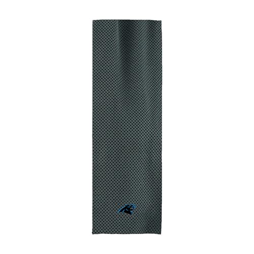 NFL Carolina Panthers Cooling Towel - 12" x 40" Charcoal