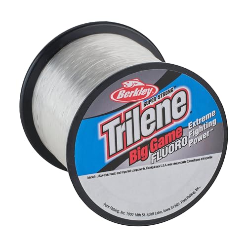 8lb 350yd Clear Fluorocarbon Fishing Line - Berkley Big Game