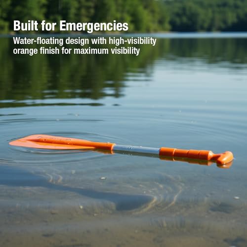 Telescoping Emergency Paddle - 20 to 42 Inch, Orange