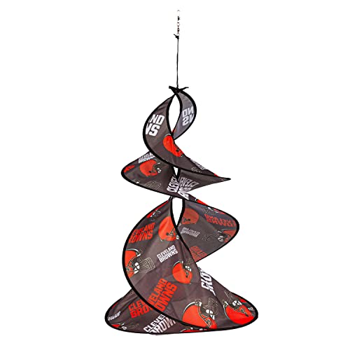 Cleveland Browns Wind Spinner Flag - 29H x 15W Inches