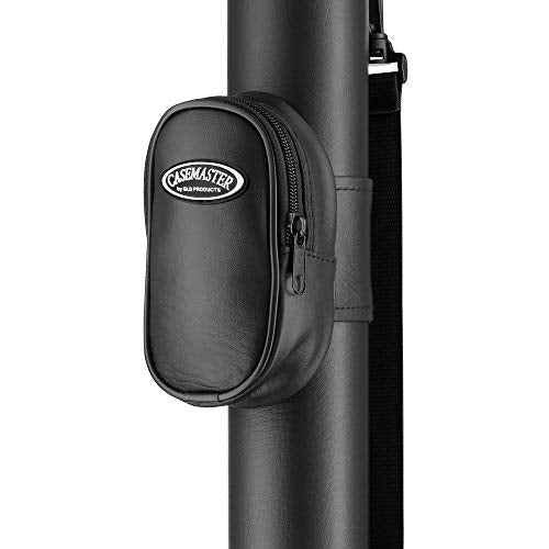 Billiard Pool Cue Hard Case - Holds 1 Complete Cue - Black