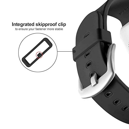 Garmin Replacement Fastener Rings - Black Rubber Clip Holders