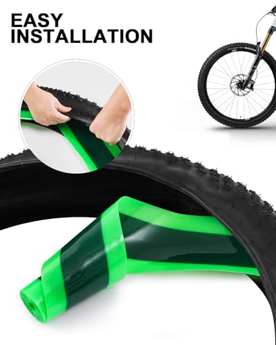 Julai 29" x 4-5" Fat Bike Tire Liners - Inner Tube Protectors for 20, 26, 29" Bikes