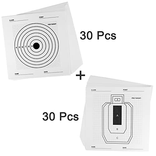 Portable Airsoft Target Trap with Mesh Catcher - 60 Sheets
