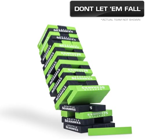 NFL Philadelphia Eagles Jenga Game - One Size Wooden Tower