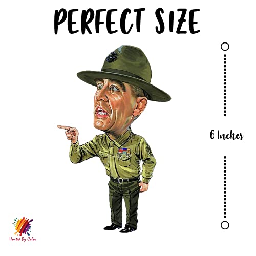 Funny USMC Military Sticker - Waterproof & Durable Decal