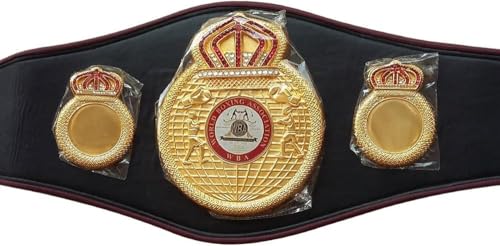 WBA Boxing Championship Belt Replica - Adjustable Black Strap