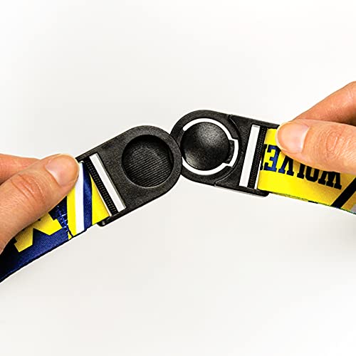 Premium 18" x 1" Unisex Safety Breakaway Lanyard for Sports Fans