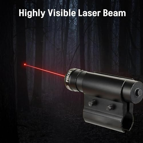 Compact Red Dot Laser Sight with Barrel Clamp Mount - 2 Pack
