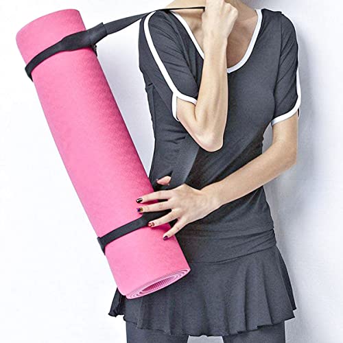Adjustable Yoga Mat Strap - Multi-Purpose Sling - Black
