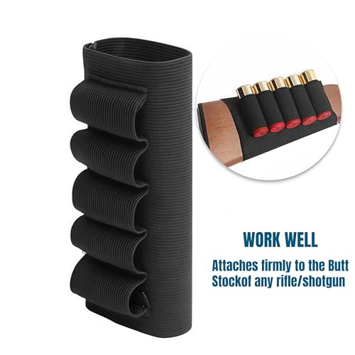Tactical Shotgun Shell Holder Pouch - 5 Round Capacity