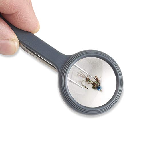4.5x Magnifier with Precision Tweezers - Compact Lens