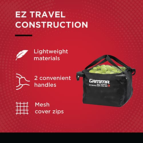 EZ Travel Tennis & Pickleball Cart - 250 Ball Capacity