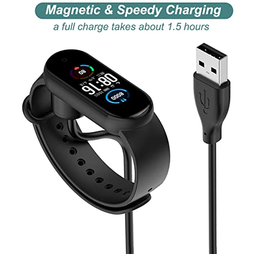 2-Pack Charger for Amazfit Band 5 & Xiaomi Mi Band 7/6/5 - 1.6ft