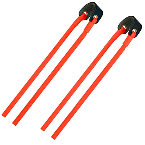 Slingshot Replacement Bands Set - 2 Pcs Elastic Tubular Bands for Outdoor Shooting