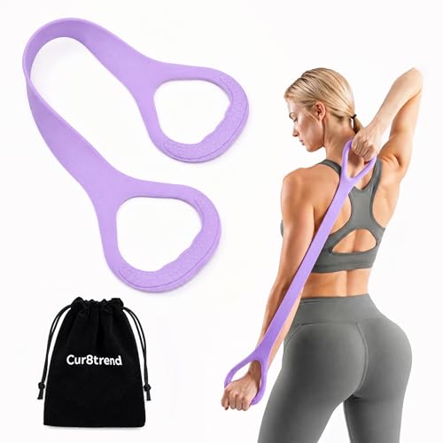 20-Pound Figure-8 Resistance Band for Full-Body Workout & Toning