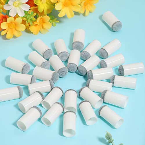 40pcs Slip-On Billiard Cue Tips Replacement Kit - 12mm/13mm