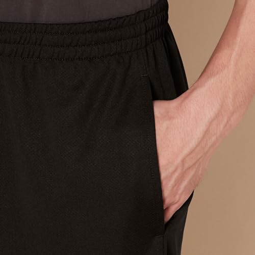 Men's Athletic Basketball Gym Shorts - Breathable Moisture Wicking, Loose Fit - Pack of 2