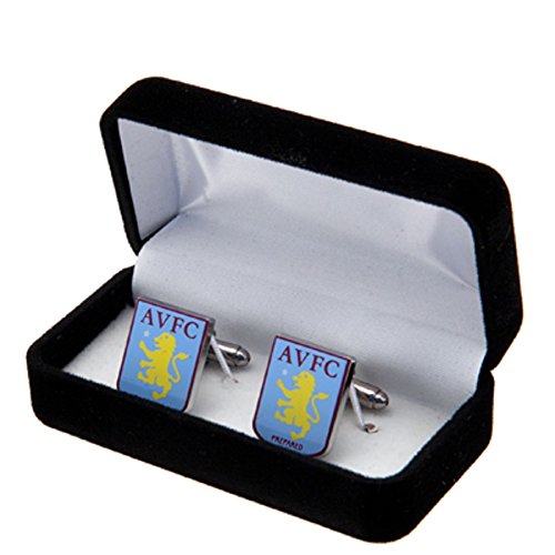 Aston Villa FC Crest Cufflinks - Official Presentation Box