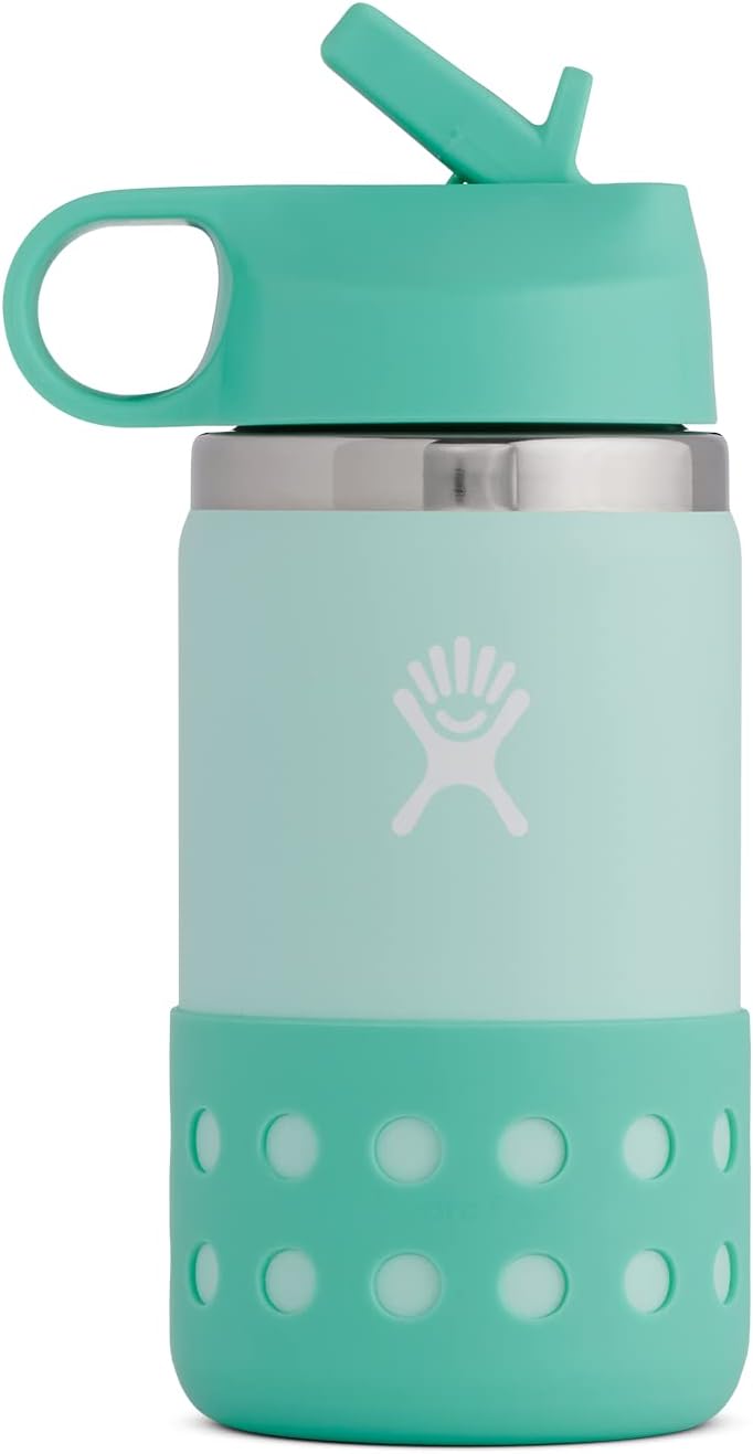 Skiennix Kids Wide Mouth Straw Lid - 13 Oz Durable Boot for Easy Drinking and Fun