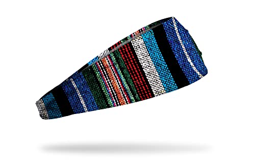 JUNK Big Bang Lite Headband - Moisture-Wicking, Non-Slip Sports Sweatband, One Size - Lefty's Poncho Variation