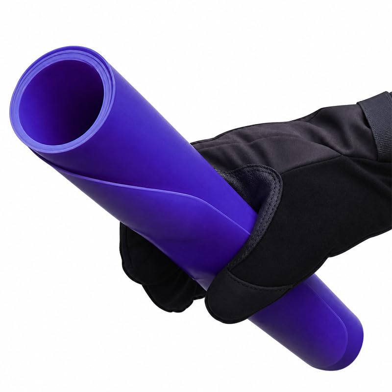 Outdoor Snow Sliding Mat - Lightweight Portable Sled - Purple