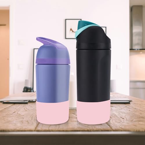 Silicone Boot for Owala Kids Water Bottle 2pcs - Light Pink