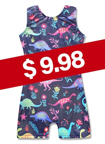 Girls' Gymnastics Leotard - Unicorn, Mermaid & Rainbow Designs