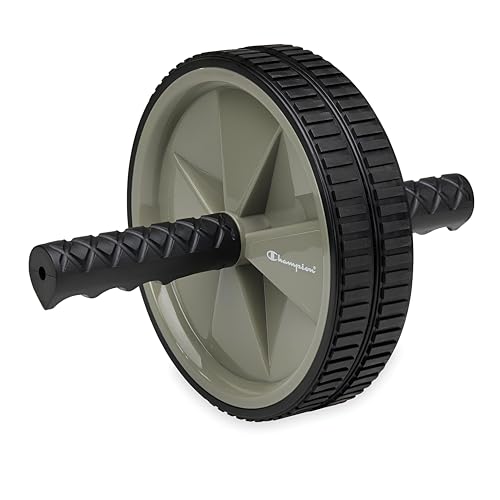 Ab Roller Wheel with Dual Non-Skid Wheels - Lightweight Core Trainer