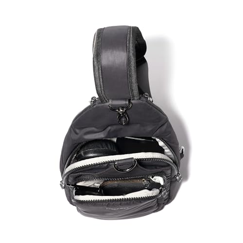 Baggallini Central Park Sling - 12x7 Sling Crossbody Bag with Convertible Adjustable Shoulder Strap