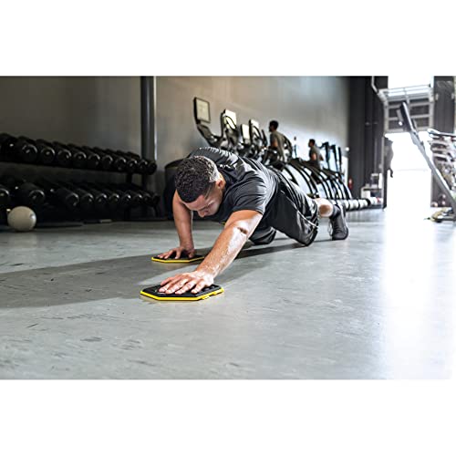 Dual-Sided Exercise Glider Discs for Core Stability - Standard