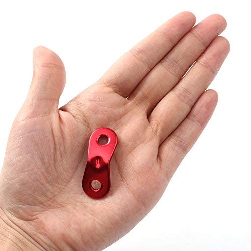 20 Pack Aluminum Tent Rope Tensioners - Durable Camping Accessories