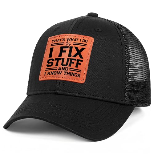 WITTSPOT Men's Gift Hat - Funny Dad, Grandpa, Husband Christmas & Birthday Accessory