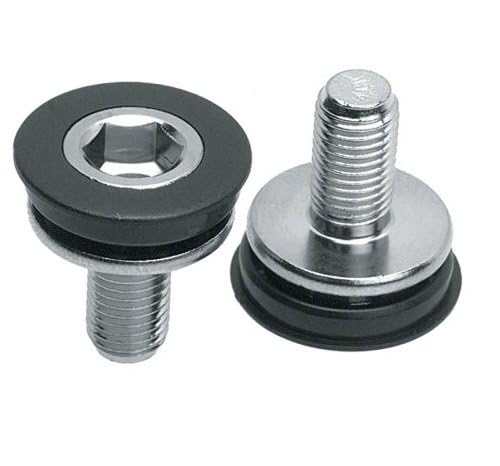 8mm x 15mm Hex Head Crank Arm Bolts - Pack of 2