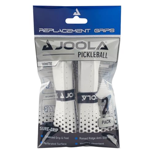 Pickleball Paddle Replacement Grip Tape - White Moisture Wicking