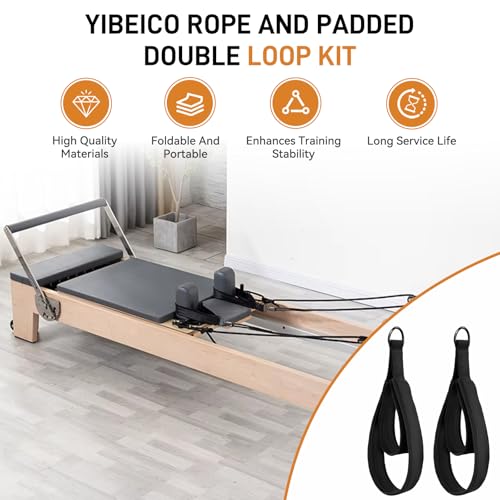 Padded Double Loop Kit for Balanced Body Pilates Reformer