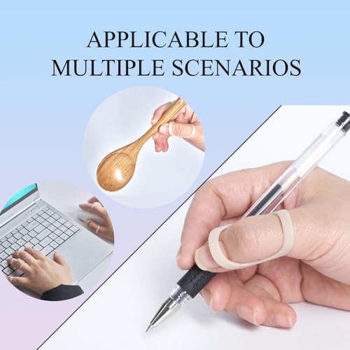 Large Oval Finger Splints 8pcs for Arthritis & Trigger Finger