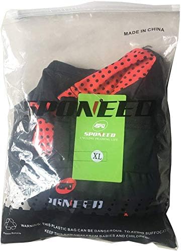 Sponeed Men's Cycling Shorts - Padded Bike Riding Tights for Ultimate Comfort | Black, Size M-XXL