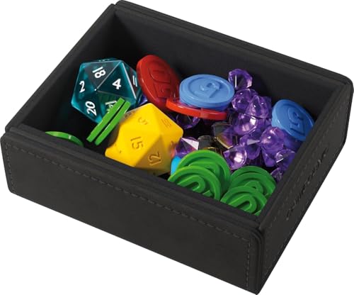 Gamegenic Asmodee Token Keep - Black Deluxe Gaming Token & Card Storage