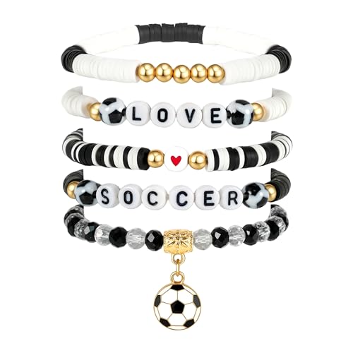 Soccer Bracelet for Girls - Softball & Football Sports Jewelry