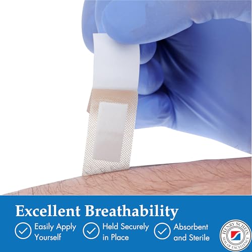 Sterile Adhesive Bandages - 3/4" x 3" - 100 Count