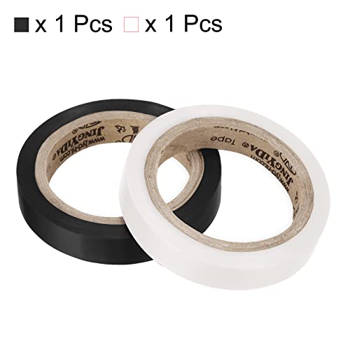 Racket Grip Finishing Tape - PVC Tennis & Badminton - Black & White