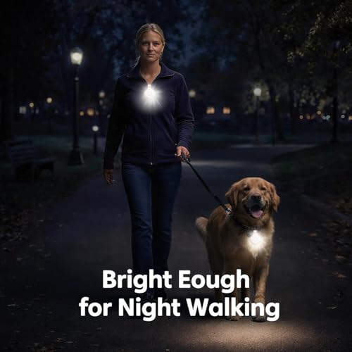 Natuvee Black Wearable Nurse Night Light Rechargeable Clip-On Safety Light