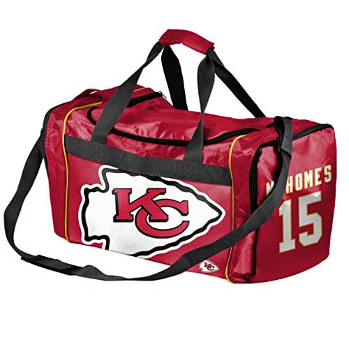 Kansas City Chiefs Duffel Gym Bag - Lightweight & Water Resistant