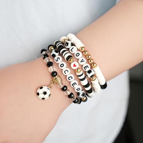 Soccer Bracelet for Girls - Softball & Football Sports Jewelry