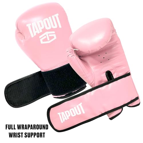 Pink Kids Boxing Kit with 8oz Gloves, Inflatable Punching Bag & Mesh Carry Bag