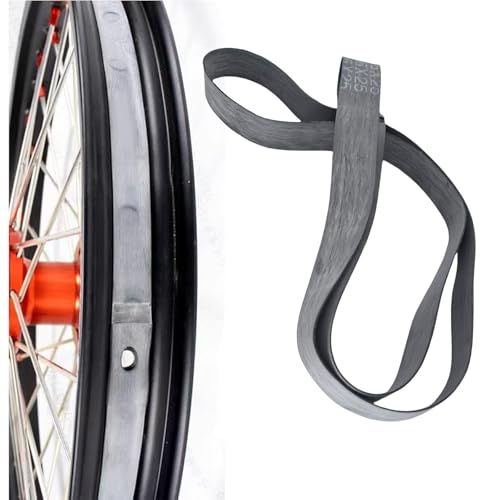 16" x 1" Motorcycle Rim Strip - Heavy-Duty Rubber Tire Protection