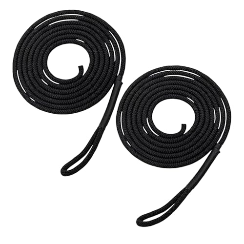 Durable Pilates Reformer Pull Ropes - 9-Foot Replacement Straps (2 Pack)